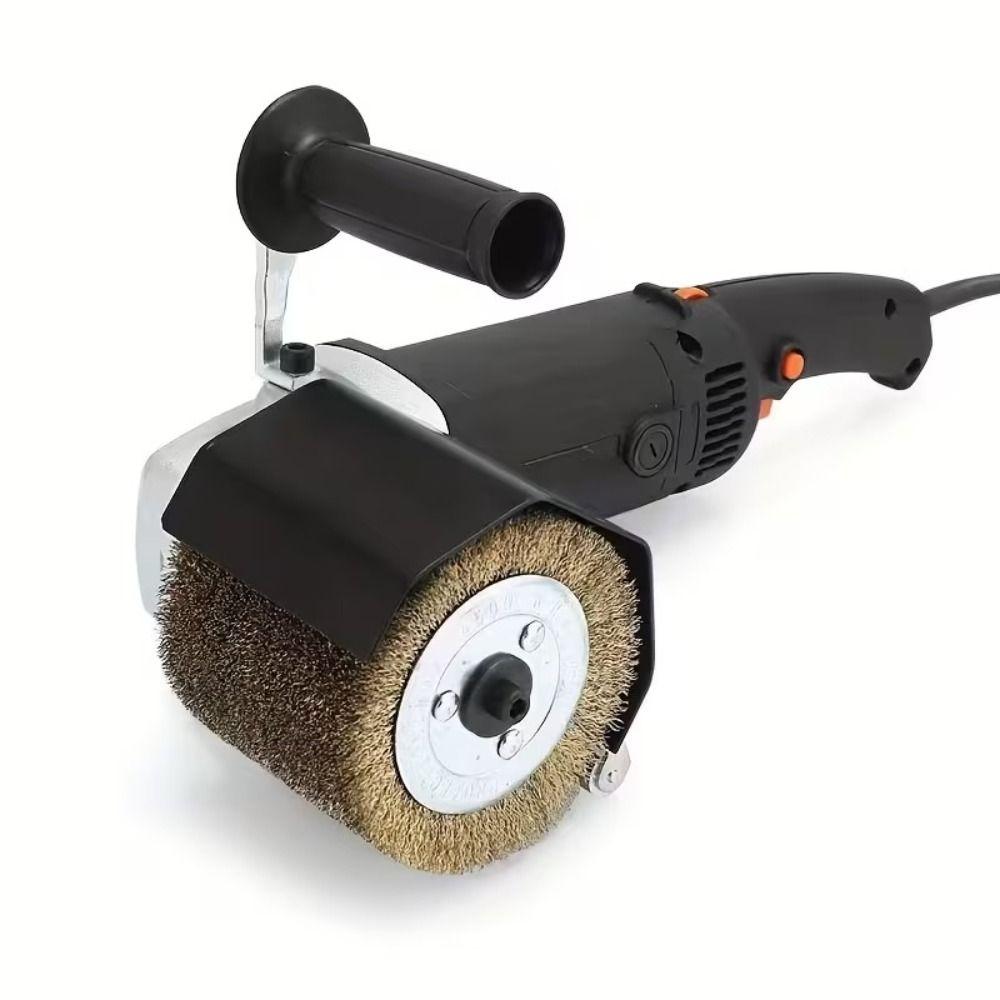 Steel Wire Roller Polishing Wheel Copper Coated Steel Wire Grinding Wheel For Metal