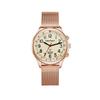 Voice Wristwatch H-2004L Japan Reading Time and Date Announcement Unisex Elderly Visually Impaired