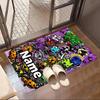 Custom Name Personalized Sprunki Game Print Carpet, Versatile Home Decor Rug, for Playroom, Apartment, Balcony, Entryway, Hallway Gift