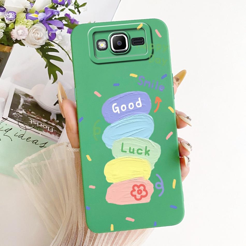 Do Samsung Galaxy J2 Prime Grand Prime G530 G531F G532G Modne Etui na Telefon z Malowidłem Plaża o Zmierzchu Miękkie Silikonowe Pokrowce Zderzaki