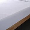 Waterproof Sheet Mattress Pad Cover Solid Color Washable Polyester Mattress Sheet