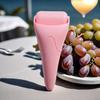 Pink Silent Ice Facial Massage Roller - Cold Compress and Lifting Tool