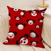 European PPuccas Cushion Cover Soft Plush Throw Pillow Cover  DoubleSided Decorative Cushion Case  Sofa Bedroom Home Decor