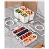 Refrigerator Organizer Food Grade Freshness Special Kitchen Fruit Meat Freezer Storage Organizer