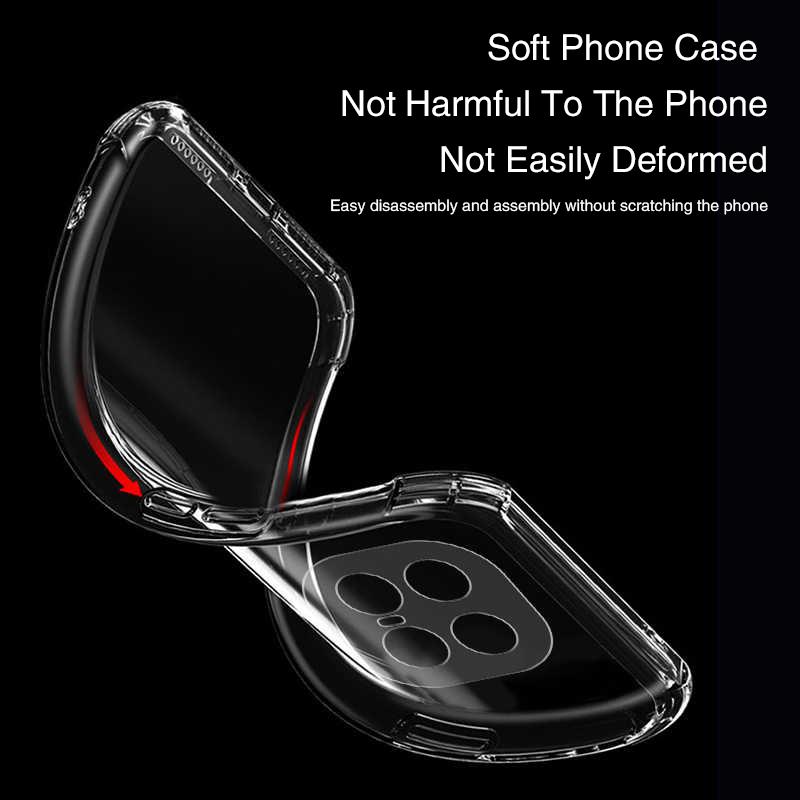 Airbag Shockproof Phone Case For VIVO iQOO 13 Pro Camera Protective Clear Airbag Silicone TPU Back Cover For VIVO iQOO 12 Pro 11