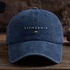 A Stylish And Versatile Baseball Cap with Interesting Letter Prints Perfect for UnisexS Outdoor Wear