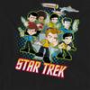 STAR TREK Womens/Ladies Quogs Quogs Collage T-Shirt