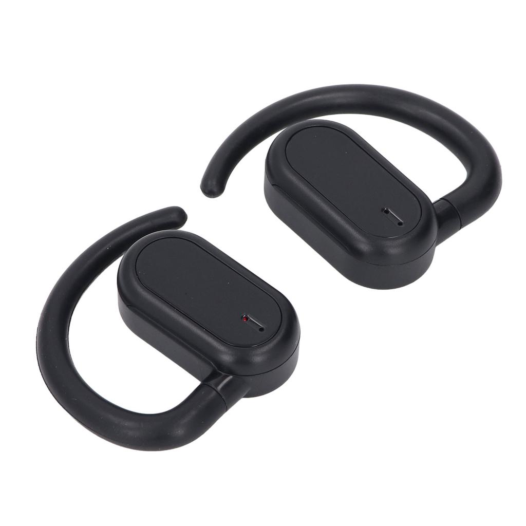 Wireless Earbuds Bluetooth 5.4 IPX7 Water Resistant Bone Conduction Subwoofer Clip On Headphones with Charging Case for