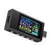 Digital Ammeter Voltmeter Voltage Current Meter USB Type C Protocol Analyzer Compact Aluminum Construction Data Reading