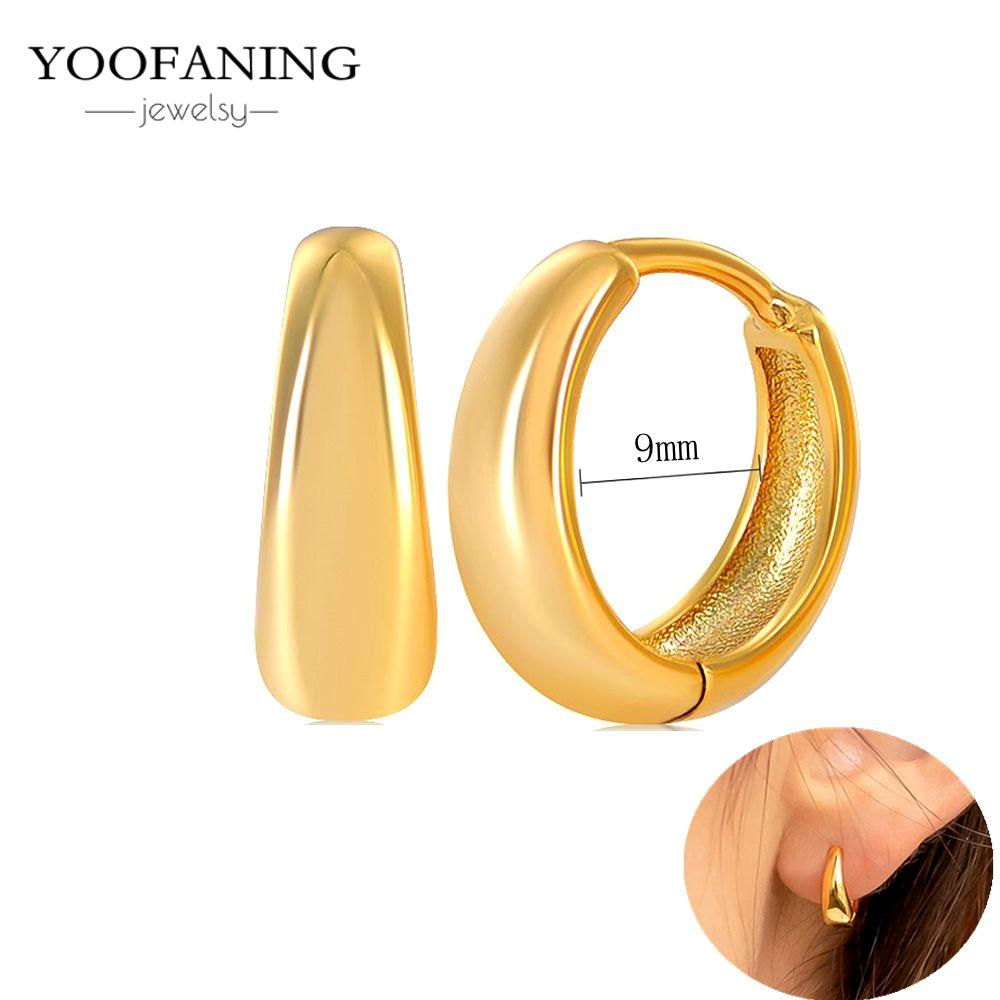 925 Silver Ear Needle Fashion Light Luxury Gold hoop earrings Classic Retro Collection earrings for women Jewelry Gift