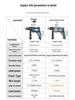 220V Multifunctional Electric Drill & Screwdriver Tool Set