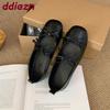 Mode Mode Schleife Damen Ballerinas Slipper Schuhe Damen Quadratische Zehenpartie Schuhe Weiche Flache Damen Mary Janes Ballerinas Schuhe