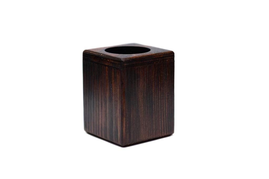 Irish Soft Coated Wheaten Terrier - wooden candle holder with a dog, a unique souvenir after losing a dog, a handicraft from the Art-Dog brand