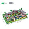 LULUFUN Microblock Suzhou Classical Backyard 3D Suzhou World Heritage Kids and Celebration New Birthday Christmas Gift Garden, Garden, Toy, Puzzle,