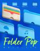 Caseology Folder Pop MagSafe Compatible Card Case with Silicone 3 Card Compatible with iPhone and 12 Card Holder MagSafe Card Case Nano Pop Non-Slip