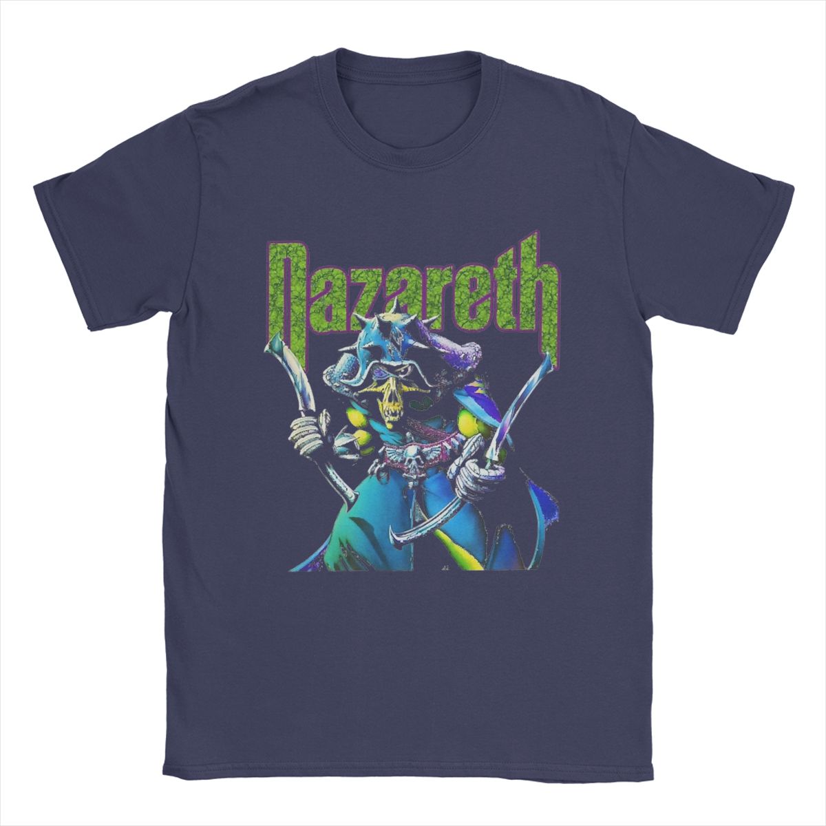 

Novelty Nazareth Band T-Shirt for Men Round Neck Pure Cotton T Shirt Short Sleeve Tees Summer Clothes 4XL