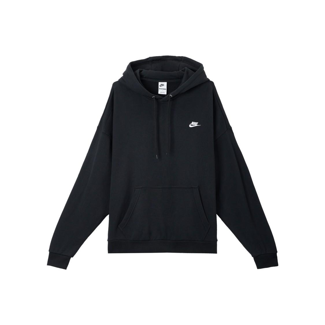 Nike Men s Black Pullover Hoodie with Small Logo M