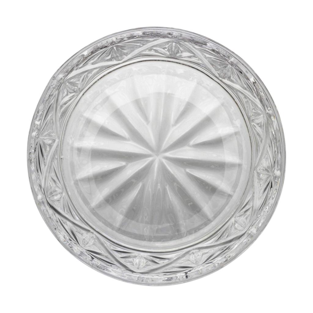 Aoyama Glassware Small Bowl with Lid, Storage Container, Canister (with Lid), Approx. 9cm, Vulcan AMG-CA-P702