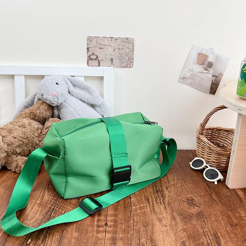 Stylish Boys Crossbody Bag Large Capacity Canvas Shoulder Bag For Kids Outdoor