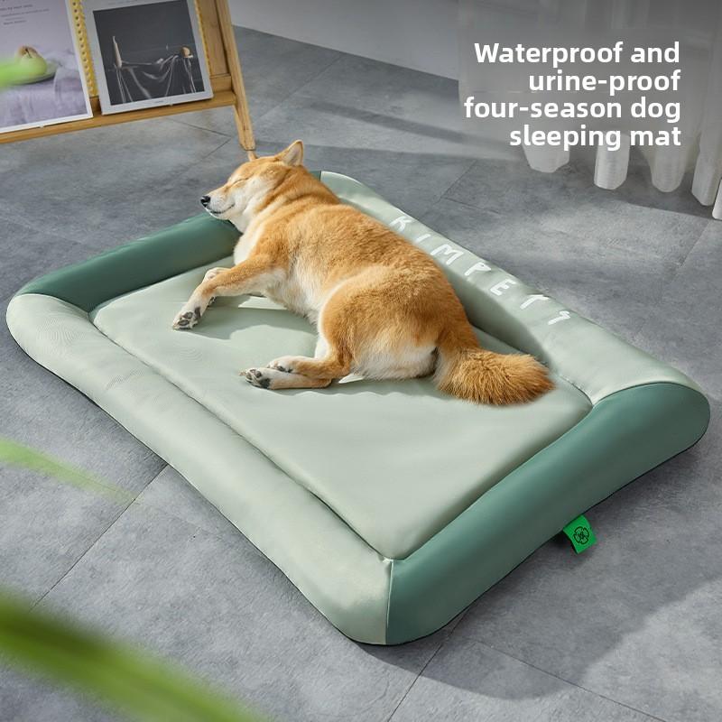 Pet Cozy Dog Bed With Oxford Cloth For All Seasons And Breathable Comfort For Small To Large Dogs
