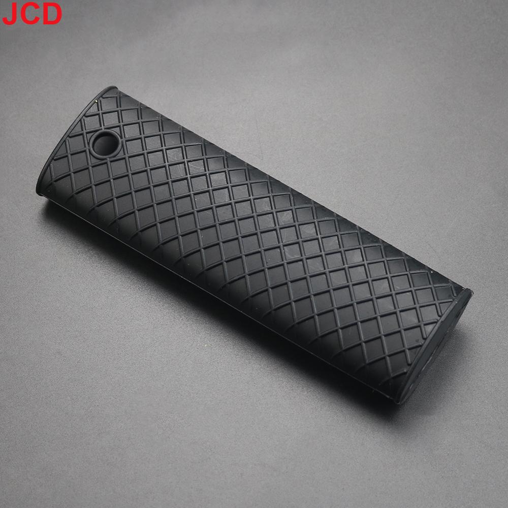 JCD 1pcs Thickened Silicone Pan Handle Cover, Heat Insulation Cover, Anti Slip Pan Handle Cover, Frying Pan Handle Rubber Cover чёрный