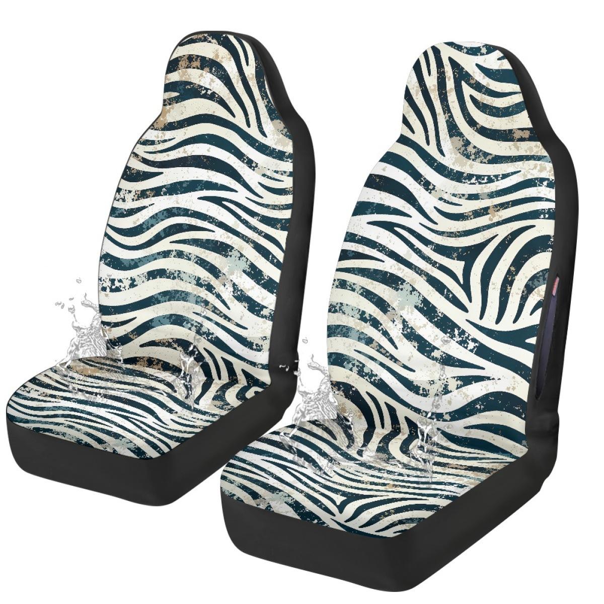Pink Black Printed Zebra Pattern To