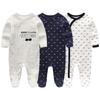 Baby Strampler Langarm Strampler Neugeborenen Jungen Mädchen Kleidung Overalls Cotumes Baby Kleidung Mode