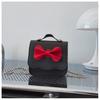 Bow Tie Shoulder Crossbody Bag Girls Trendy Mini Square Bag For School And Play