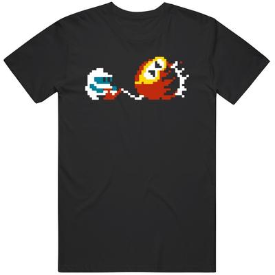 Dig Dug Explosion Classic Video Game Fan T Shirt Unisex T-Shirt