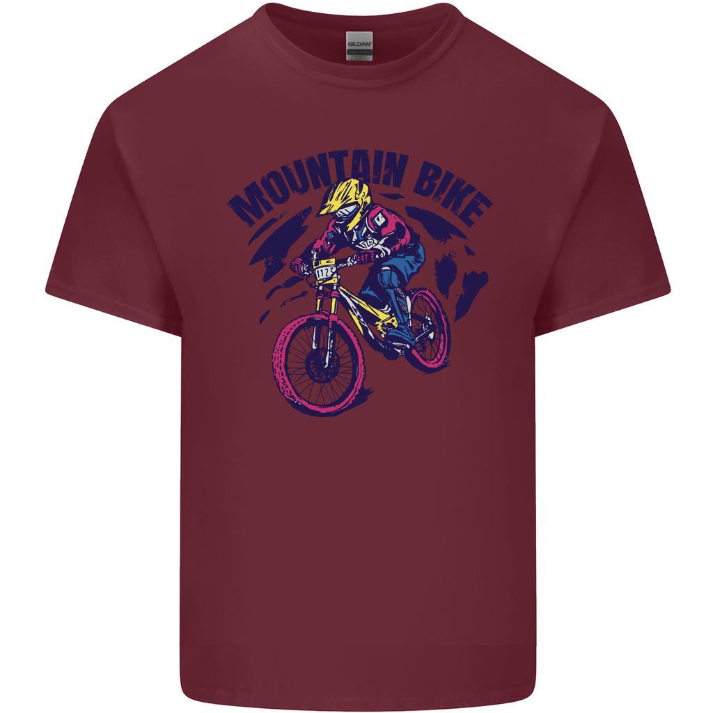 Cycling Mountain Bike Bicycle Cyclist Mtb Unisexs Light Cotton Tshirt