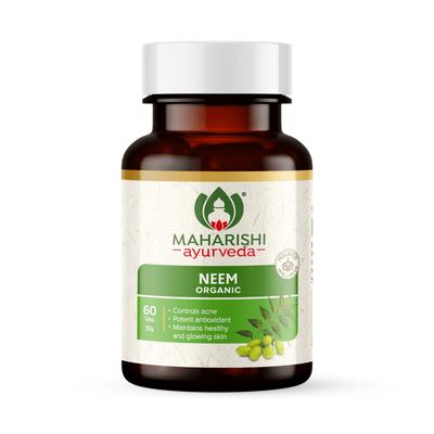 Neem biologico (60 compresse, 500 mg), Ayurveda di Neem Maharishi biologico