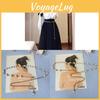 Gold Silver Water Drilled Metal Waist Chain For Women Versatile Summer Wear