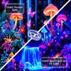 VIKAMA Bohemian Fluorescent Mushroom Waterfall Butterfly Photography Backdrop Wall Hanging Bedroom Wall Decor Tapestry