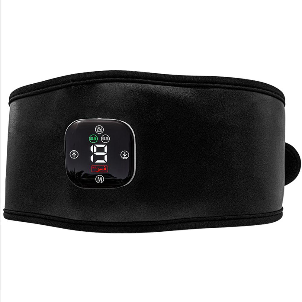 EMS Abdominal Toning Belt Electric Muscle Stimulation Muscle Toner Portable Fitness Massager Waist Trainer Body Slimming Shaping