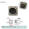 Heavy-Duty 14-Pin Male-Female Connector, US Standard Plug Socket (MS3106A22-19S, MS3102A22-19P)