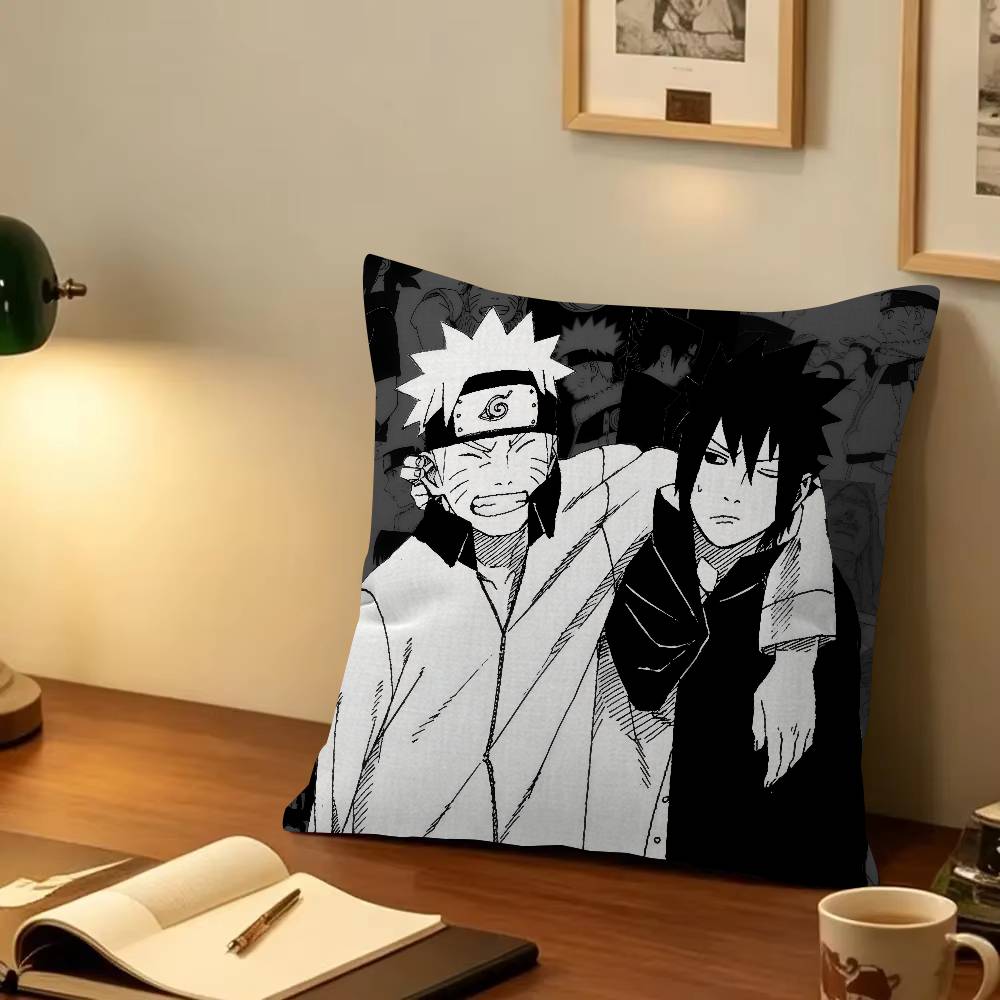 NARUTO black Pillow Anime Pillow Sofa Bed Head Pillow Cover Cushion Cover Fashion