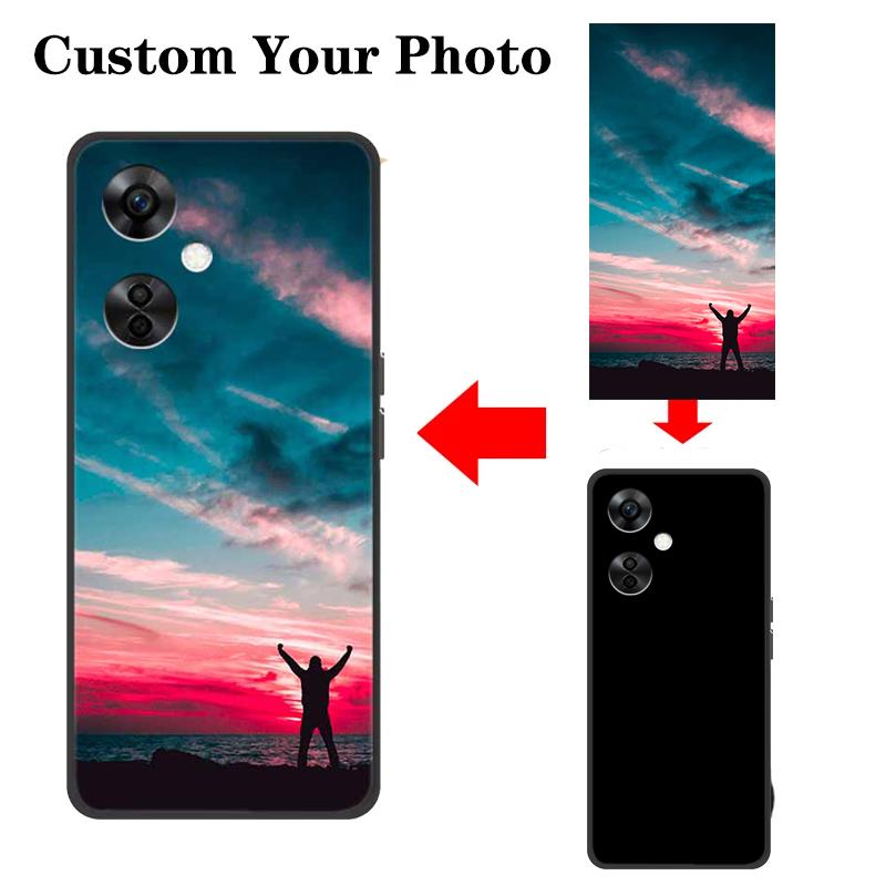 Customized Soft Silicone TPU Case For Oneplus Nord CE3 2 4 Lite 5G Nord 3 4 2T N30 N20 SE 4G N100 N200 10 11 10Pro 12R Cover Bag