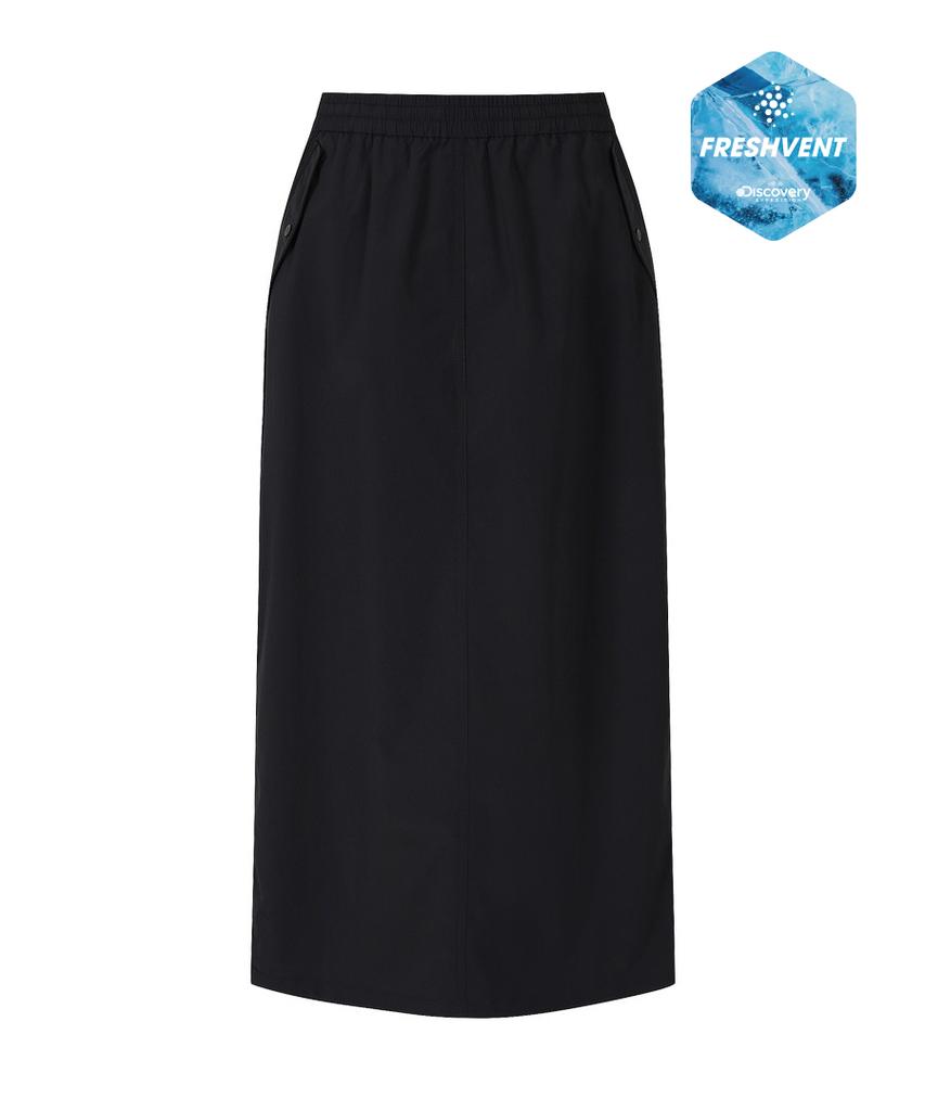 DISCOVERY EXPEDITION Women'S Freshvent Lightweight Woven Training Skirt (Black)