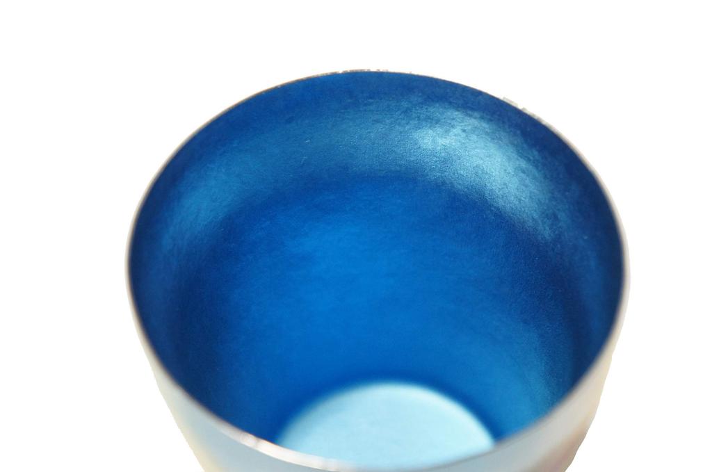 HORIE Gradient Titanium Double-walled Tumbler, Rei Hana Titanium, 250cc, UMI Grand Blue, T15KM250G13