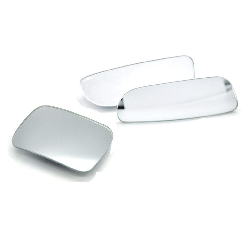 2Pcs Auto Spiegel HD Toter Winkel Spiegel Einstellbar Auto Rückspiegel Konvexen Spiegel 360 Grad Weitwinkel Fahrzeug Parkplatz Randlos