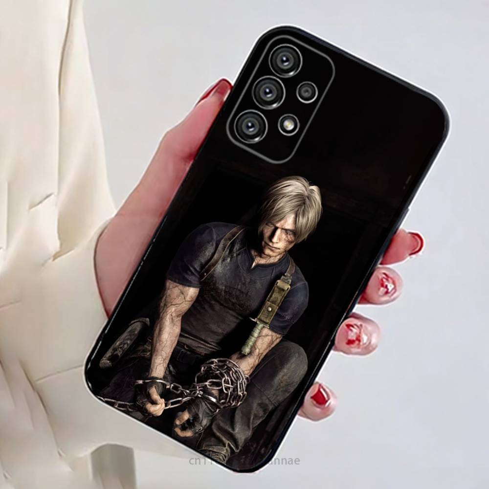 Leon Kennedy Phone Case for Samsung Galaxy A73,23,53,33,14,24,13,72,22,52,32,54,A34 Soft Cover