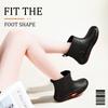 Fashion women's rain shoes women's trend thickened non-slip waterproof shoes outdoor work car wash fishing shoes