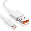 Kabel Xiaomi Oryginalny Usb - Usb-C Typ C Mocny Szybki 120W Pd 6A 1M Przewód Biały