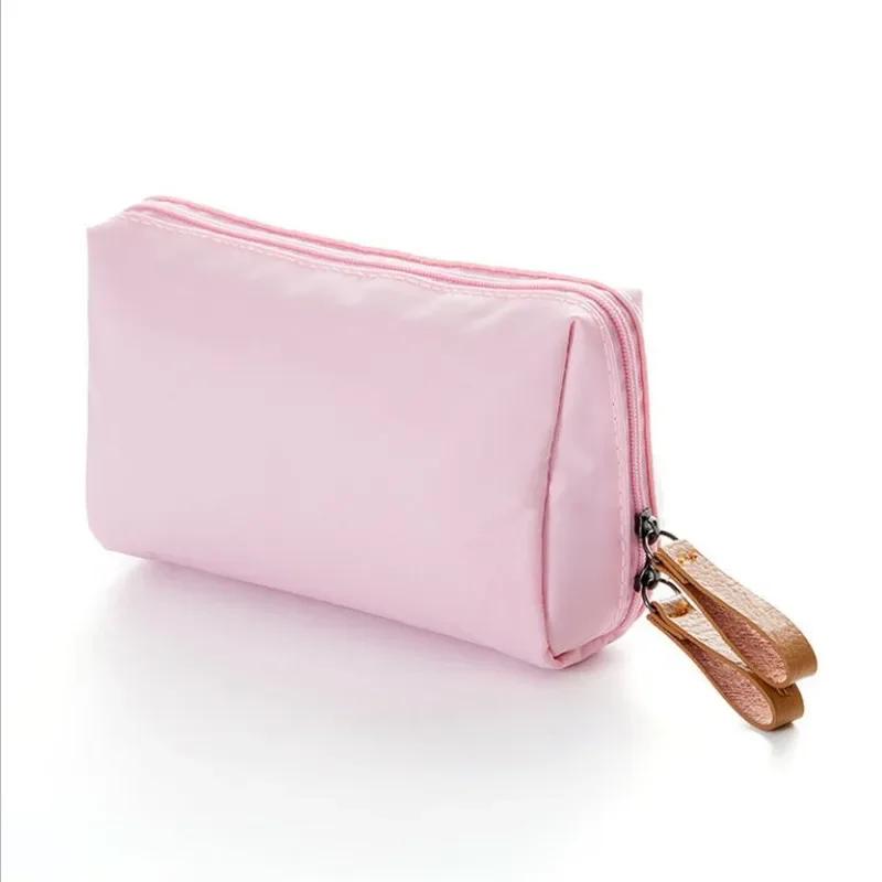 

1PC Portable Women Makeup Bag Cosmetic Coin Pouch Storage Bag Mini Lipstick Small Toiletry Bag Organizer Case
