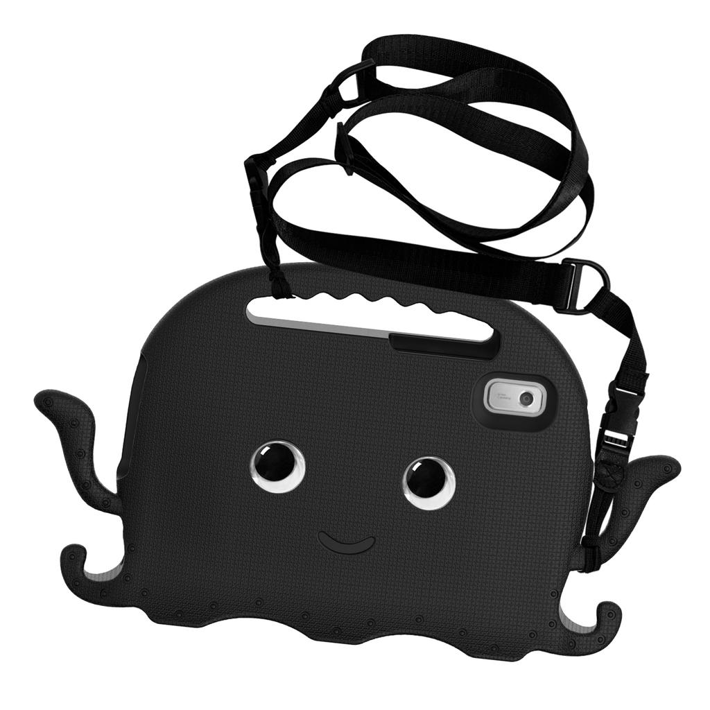 Case For Tab M9 TB-310FU 9 Inch EVA Kids Cute Cartoon Octopuses Cover with Shoulder Straps