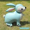 1Pc Cartoon Foil Balloon Animal Stand Walking Balloon With Wheel For Kid Birthday Party Decor Ballons Baby Shower Accessories