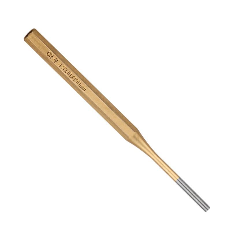 High Hardness Center Pin Punch Solid Woodworking Tool Bit Cylindrical Alignment Punch  Hand Tool