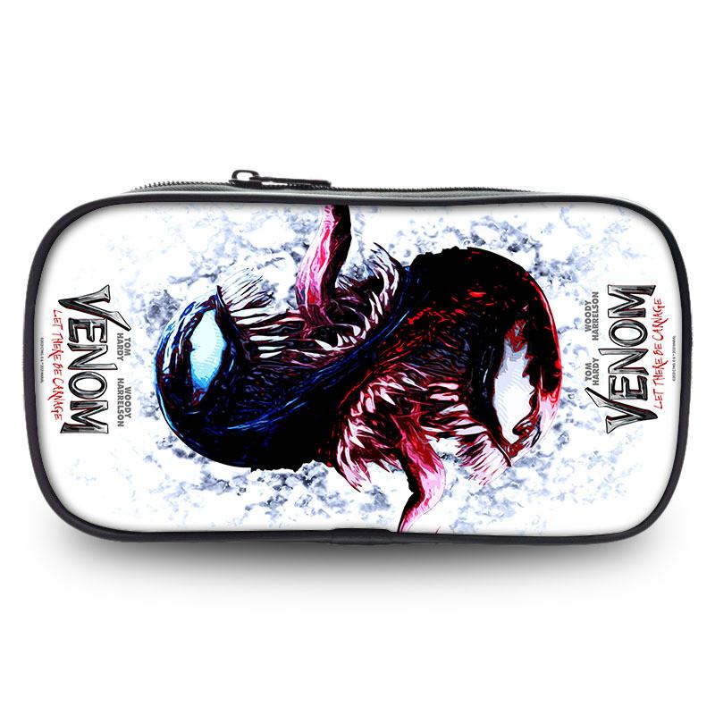 Venom The Last Dance Large Capacity Oxford Material Pencil Pouch Perfect For School And Everyday Use