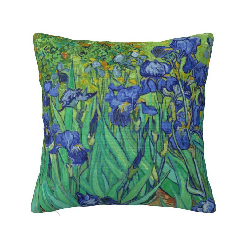 Nordic Vincent Van Gogh Twelve Sunflowers In A Vase Mask Cushion Cover Soft Art Flowers Painting Throw Pillow Case Home Decor
