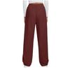 Women's Color Casual Straight-Leg Wide-Leg Elastic Waist Pocket Sweatpants Long Pants